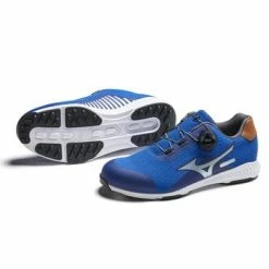 Mizuno Nexlite 008 BOA Golf Shoes Mens Standard UK 8 Blue