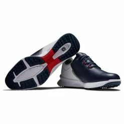FootJoy Fuel Golf Shoes Mens UK 6 Medium Navy/White/Red -Golf Shoes Shop 137735 1641553903
