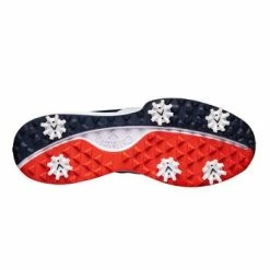 Callaway Chev LS Golf Shoes - White/Navy/Red Mens UK 7.5 Medium