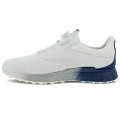 Ecco S-Three Gore-Tex BOA Golf Shoes 8 Ecco S-Three Gore-Tex BOA Golf Shoes -Golf Shoes Shop Ecco S Three Boa Golf Shoes White Blue Depths White 3