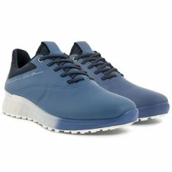 Ecco S-Three Gore-Tex Golf Shoes -Golf Shoes Shop Ecco S Three Golf Shoes Retro Blue White Marine 5