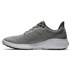 FootJoy Flex Golf Shoes - Heather Grey/Charcoal Mens Medium UK 7 Grey -Golf Shoes Shop Flex Golf Shoes Heather Grey Charcoal 2 2