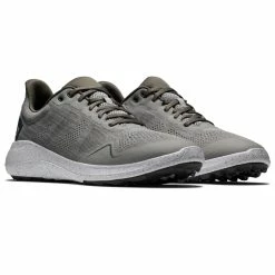 FootJoy FJ Flex 56146 Golf Shoes -Golf Shoes Shop FootJoy FJ Flex Shoes Heather Grey Charcoal 3