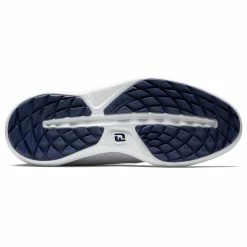 FootJoy FJ Traditions Spikeless 57927 Golf Shoes -Golf Shoes Shop FootJoy FJ Traditions Spikeless Shoes White Navy 6