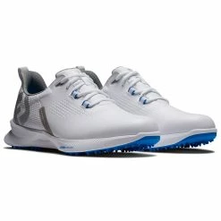FootJoy Fuel 55440 Golf Shoes -Golf Shoes Shop FootJoy Fuel Golf Shoes White White Blue 5
