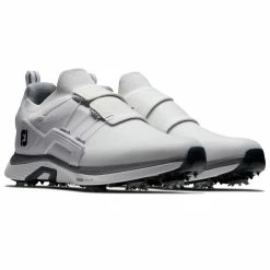 FootJoy HyperFlex BOA 51099 Golf Shoes 8 FootJoy HyperFlex BOA 51099 Golf Shoes -Golf Shoes Shop FootJoy HyperFlex Shoes White Grey 3