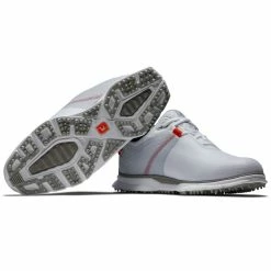 FootJoy Pro SL Sport 53853 Golf Shoes -Golf Shoes Shop FootJoy Pro SL Sport Golf Shoes White Grey Orange 6