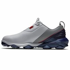 FootJoy Tour Alpha 55500 Golf Shoes 9 FootJoy Tour Alpha 55500 Golf Shoes -Golf Shoes Shop FootJoy Tour Alpha Shoes White Navy Grey 4