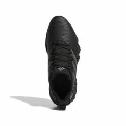 Adidas CODECHAOS 22 Golf Shoes Mens Medium UK 8 Black -Golf Shoes Shop GX2619 3 FOOTWEAR Photography Top Portrait View white