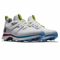 FootJoy Hyperflex Carbon Golf Shoes- White/Blue/Purple Mens Medium UK 7 White -Golf Shoes Shop Hyperflex Carbon Golf Shoes White Blue Purple 4