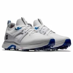 FootJoy Hyperflex Golf Shoes - White/Blue/Pink Mens Medium UK 7 White -Golf Shoes Shop Hyperflex Golf Shoes White Blue Pink 4