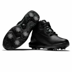 FootJoy Ladies Golf Boots Ladies Wide UK 7.5 Black -Golf Shoes Shop Ladies Winter Golf Boots black 5 1