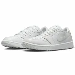 Nike Air Jordan 1 Low G Golf Shoes -Golf Shoes Shop Nike Golf Air Jordan Low 1 G Golf Shoes White White Pure Platinum 3