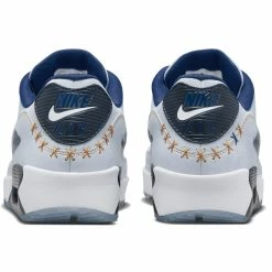 Nike Air Max 90G NRG Golf Shoes -Golf Shoes Shop Nike Golf Air Max 90 G NRG Golf Shoes Pure Platinum Dark Obsidian White 5