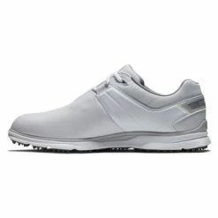 FootJoy Pro SL Golf Shoe Mens UK 7 Medium White/Grey -Golf Shoes Shop Pro SL Golf Shoe white grey 2 2