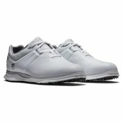 FootJoy Pro SL Golf Shoe Mens UK 7 Medium White/Grey -Golf Shoes Shop Pro SL Golf Shoe white grey 4