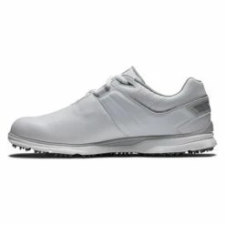 FootJoy Pro SL Women's Golf Shoe Ladies UK 4 Medium White/Grey -Golf Shoes Shop Pro SL Womens Golf Shoe white grey 2 2