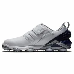 FootJoy Tour Alpha Double BOA Golf Shoes Mens UK 7 Medium White/Navy/Grey -Golf Shoes Shop Tour Alpha Double BOA Golf Shoes 2 2