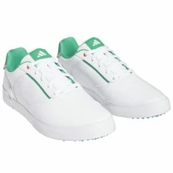 Adidas Retrocross Golf Shoes -Golf Shoes Shop adidas Retro Cross Shoes White Court Green 4