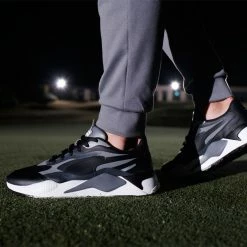 Puma RS-G Golf Shoes -Golf Shoes Shop rsggolfshoesblackquiteshadedarkshadow3